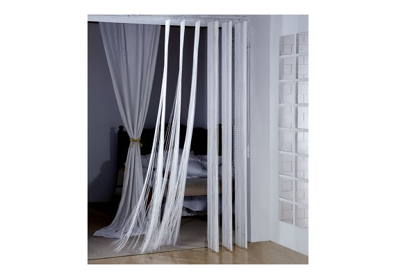 Vertical string blinds